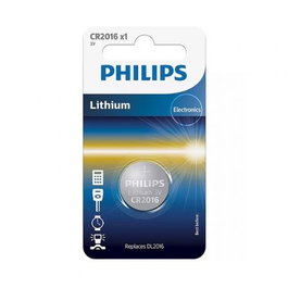 Philips Pila de Botón CR2016 3V